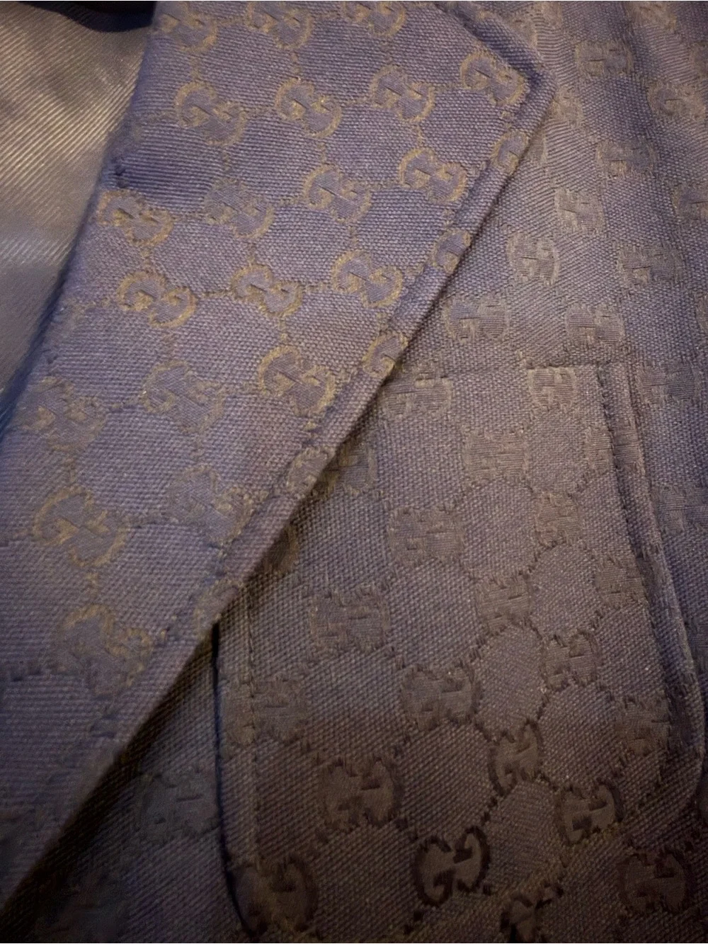 GUCCI GG cotton blend jacket